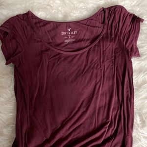 American Eagle Tied Shirt